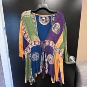 The Pyramid Collection 2X Beach Wear Swim Cover-Up